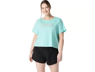 ASICS DAISY CROPP KORTÄRM TOP FÖR DAM
