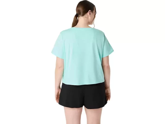ASICS DAISY CROPP KORTÄRM TOP FÖR DAM