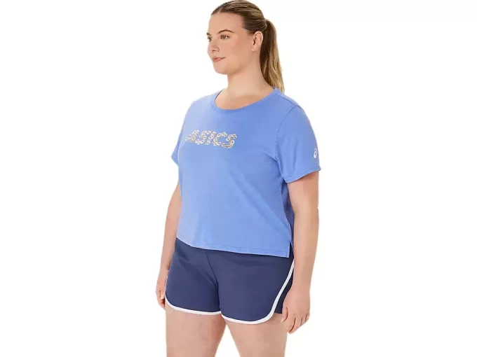 ASICS DAISY CROPP KORTÄRM TOP FÖR DAM