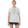 ASICS HIBISCUS SLOGAN CREW för kvinnor ASICS HIBISCUS SLOGAN CREW för kvinnor