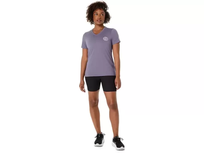 ASICS NATURE V-HALS KORTÄRM T-SHIRT DAM ASICS NATURE V-HALS KORTÄRM T-SHIRT DAM