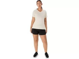 ASICS NATURE V-HALS KORTÄRM T-SHIRT DAM
