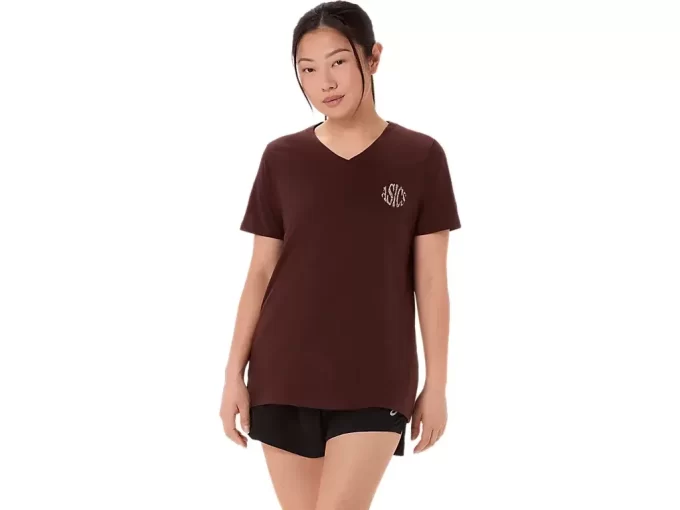 ASICS NATURE V-HALS KORTÄRM T-SHIRT DAM ASICS NATURE V-HALS KORTÄRM T-SHIRT DAM