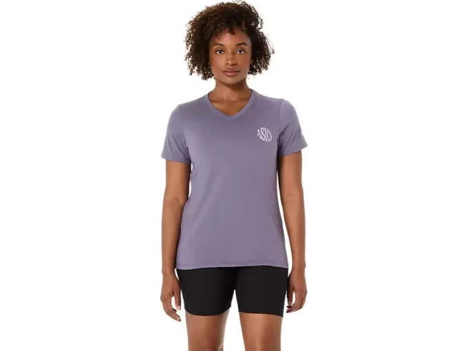 ASICS NATURE V-HALS KORTÄRM T-SHIRT DAM ASICS NATURE V-HALS KORTÄRM T-SHIRT DAM