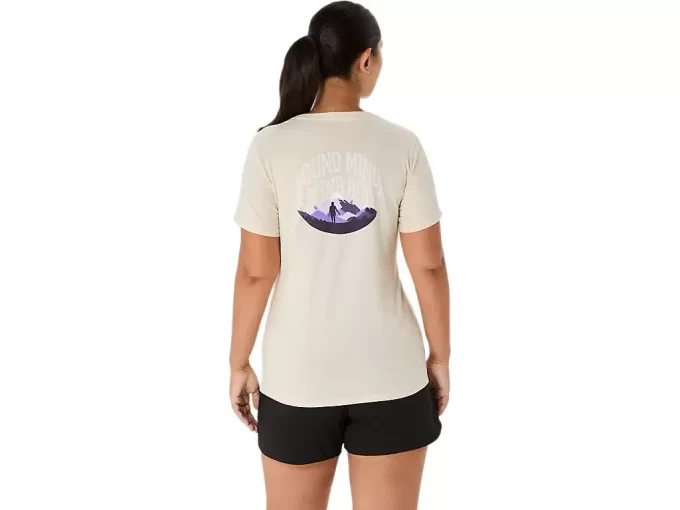 ASICS NATURE V-HALS KORTÄRM T-SHIRT DAM ASICS NATURE V-HALS KORTÄRM T-SHIRT DAM