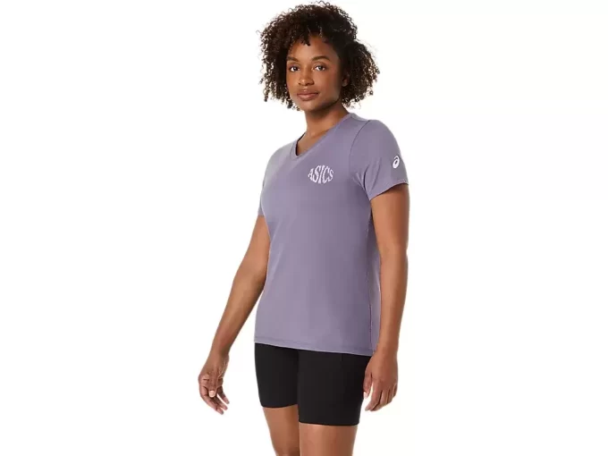 ASICS NATURE V-HALS KORTÄRM T-SHIRT DAM ASICS NATURE V-HALS KORTÄRM T-SHIRT DAM