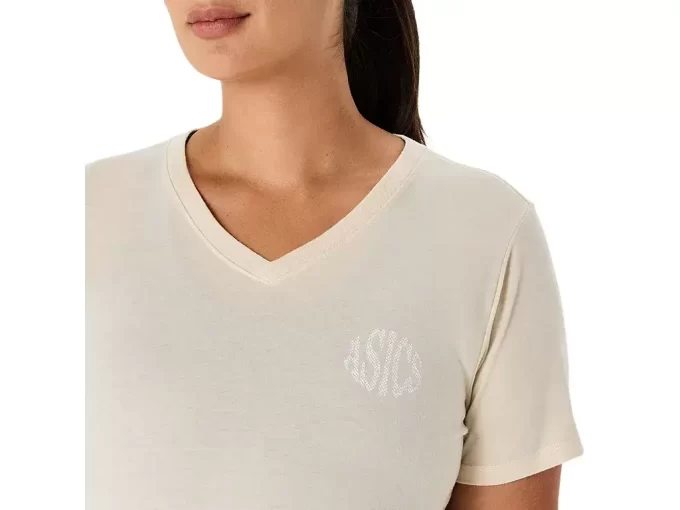 ASICS NATURE V-HALS KORTÄRM T-SHIRT DAM ASICS NATURE V-HALS KORTÄRM T-SHIRT DAM