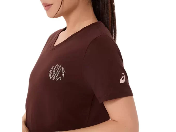 ASICS NATURE V-HALS KORTÄRM T-SHIRT DAM ASICS NATURE V-HALS KORTÄRM T-SHIRT DAM