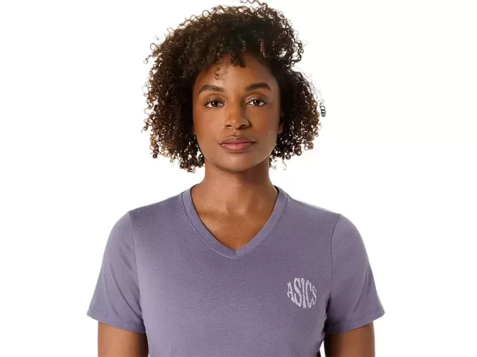 ASICS NATURE V-HALS KORTÄRM T-SHIRT DAM ASICS NATURE V-HALS KORTÄRM T-SHIRT DAM