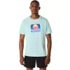 ASICS RETRO SUNSET KORTÄRM TEE ASICS RETRO SUNSET KORTÄRM TEE