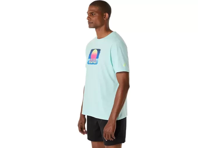 ASICS RETRO SUNSET KORTÄRM TEE ASICS RETRO SUNSET KORTÄRM TEE