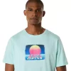 ASICS RETRO SUNSET KORTÄRM TEE ASICS RETRO SUNSET KORTÄRM TEE