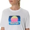 ASICS RETRO SUNSET KORTÄRM TEE ASICS RETRO SUNSET KORTÄRM TEE