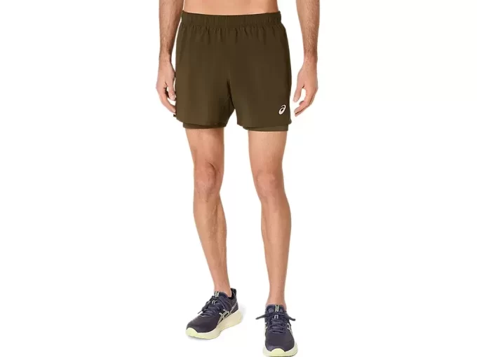 ASICS SILVER 2N1 5IN KORT ASICS SILVER 2N1 5IN KORT