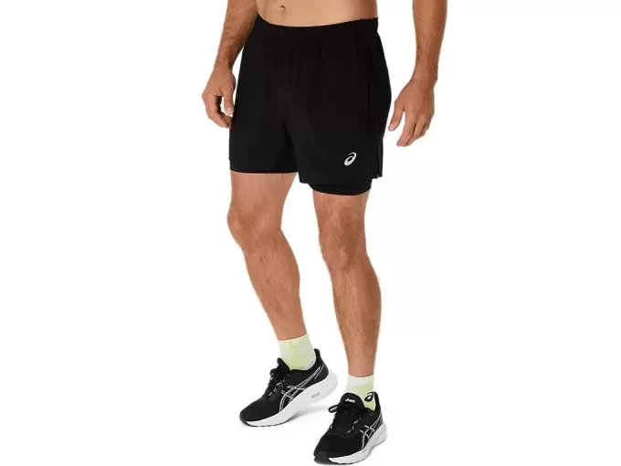 ASICS SILVER 2N1 5IN KORT ASICS SILVER 2N1 5IN KORT