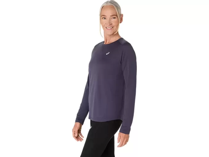 ASICS SILVER LÅNGÄRM TOPP