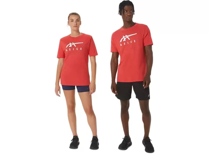 ASICS STRIP KORTÄRM TEE ASICS STRIP KORTÄRM TEE