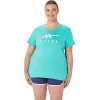 ASICS STRIPES V-HALS, KVINNOR ASICS STRIPES V-HALS, KVINNOR