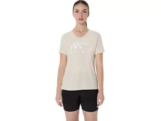 ASICS STRIPES V-HALS, KVINNOR