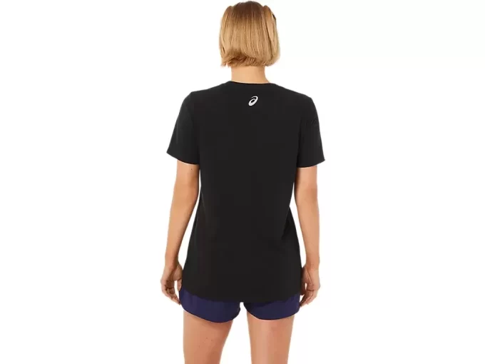 ASICS STRIPES V-HALS, KVINNOR ASICS STRIPES V-HALS, KVINNOR