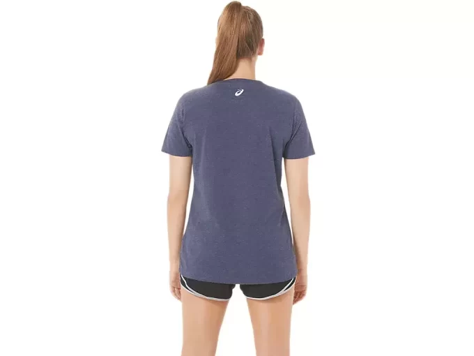 ASICS STRIPES V-HALS, KVINNOR ASICS STRIPES V-HALS, KVINNOR