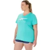 ASICS STRIPES V-HALS, KVINNOR ASICS STRIPES V-HALS, KVINNOR