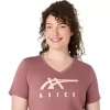 ASICS STRIPES V-HALS, KVINNOR ASICS STRIPES V-HALS, KVINNOR
