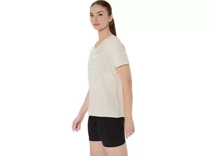ASICS STRIPES V-HALS, KVINNOR ASICS STRIPES V-HALS, KVINNOR