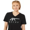 ASICS STRIPES V-HALS, KVINNOR ASICS STRIPES V-HALS, KVINNOR
