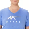 ASICS STRIPES V-HALS, KVINNOR ASICS STRIPES V-HALS, KVINNOR