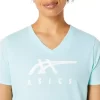 ASICS STRIPES V-HALS, KVINNOR ASICS STRIPES V-HALS, KVINNOR