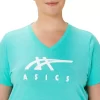 ASICS STRIPES V-HALS, KVINNOR ASICS STRIPES V-HALS, KVINNOR