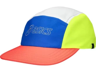ASICS TRACK CLUB PRESTANDA RUN 5 PANEL CAP ASICS TRACK CLUB PRESTANDA RUN 5 PANEL CAP