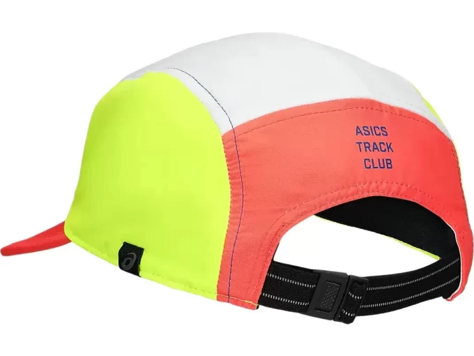 ASICS TRACK CLUB PRESTANDA RUN 5 PANEL CAP ASICS TRACK CLUB PRESTANDA RUN 5 PANEL CAP