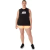 KVINNAS ASICS DIN ÄVENTYR MUSKEL T-SHIRT