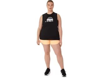 KVINNAS ASICS DIN ÄVENTYR MUSKEL T-SHIRT