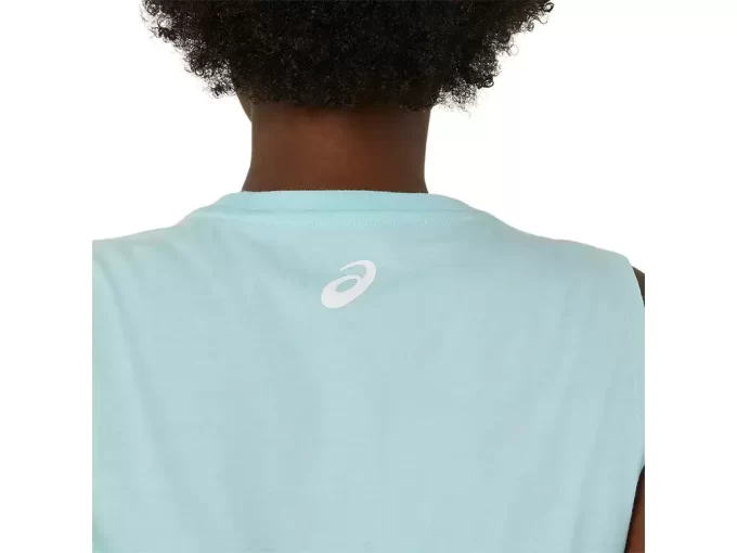 KVINNAS ASICS DIN ÄVENTYR MUSKEL T-SHIRT KVINNAS ASICS DIN ÄVENTYR MUSKEL T-SHIRT
