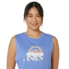 KVINNAS ASICS DIN ÄVENTYR MUSKEL T-SHIRT