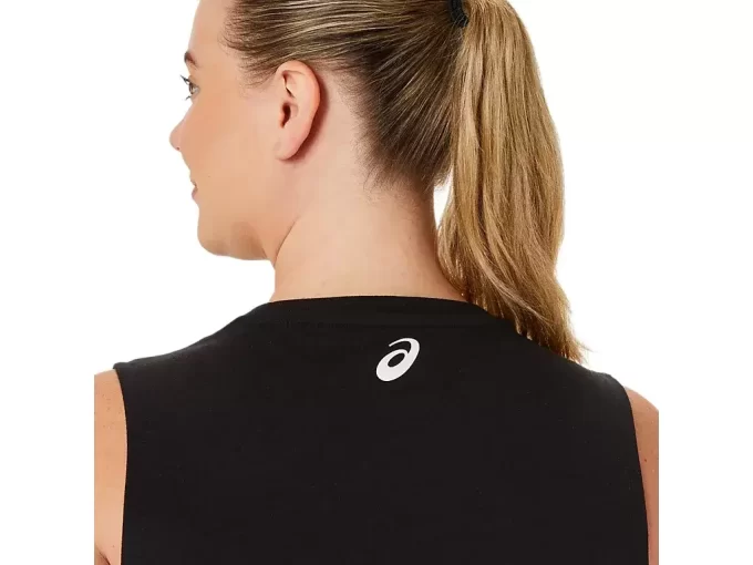 KVINNAS ASICS DIN ÄVENTYR MUSKEL T-SHIRT