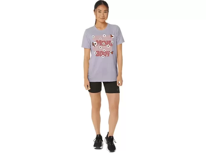 KVINNORS ASICS MONARCH SLOGAN CREW KVINNORS ASICS MONARCH SLOGAN CREW