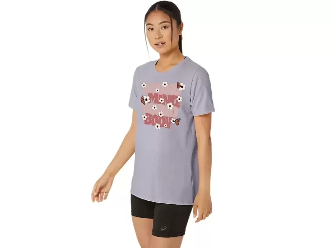 KVINNORS ASICS MONARCH SLOGAN CREW KVINNORS ASICS MONARCH SLOGAN CREW