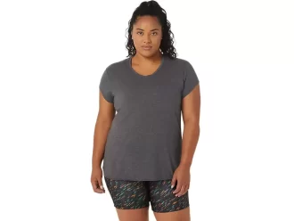 LÖR VNECK-TOPP FÖR KVINNOR