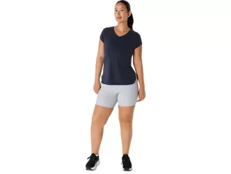 LÖR VNECK-TOPP FÖR KVINNOR