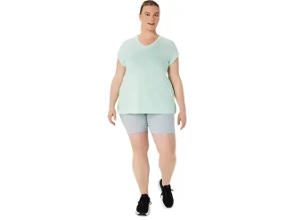 LÖR VNECK-TOPP FÖR KVINNOR