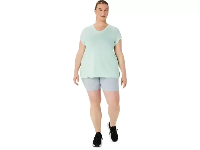 LÖR VNECK-TOPP FÖR KVINNOR