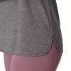 LÖR VNECK-TOPP FÖR KVINNOR