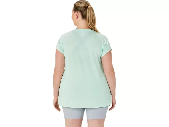 LÖR VNECK-TOPP FÖR KVINNOR