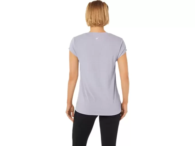 LÖR VNECK-TOPP FÖR KVINNOR