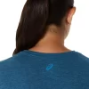 LÖR VNECK-TOPP FÖR KVINNOR