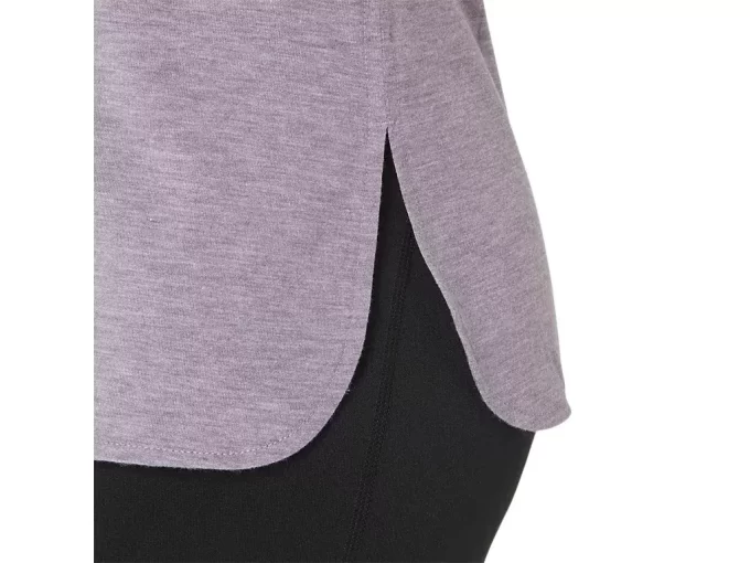 LÖR VNECK-TOPP FÖR KVINNOR